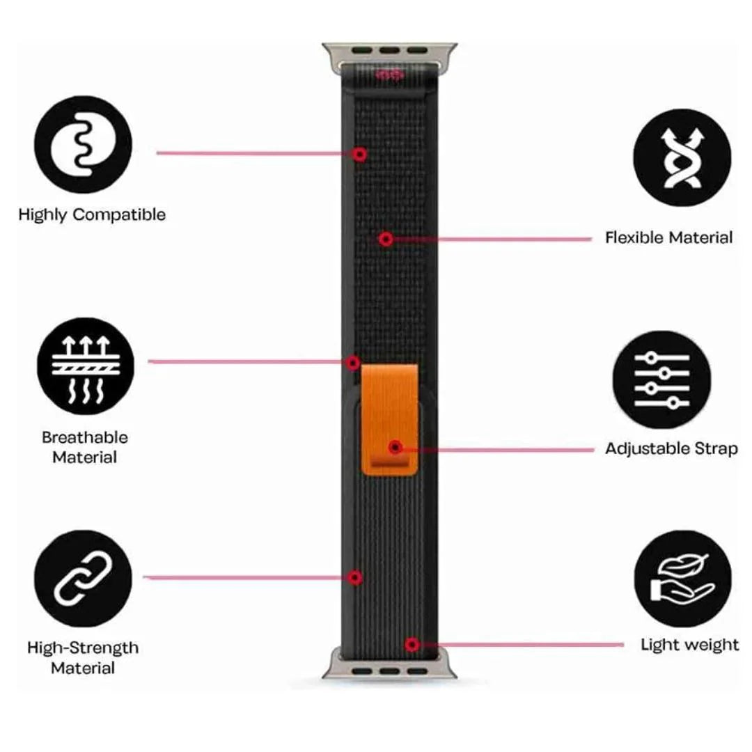 martWatch Band Strap Soft Loop For Ultra/Ultra 2