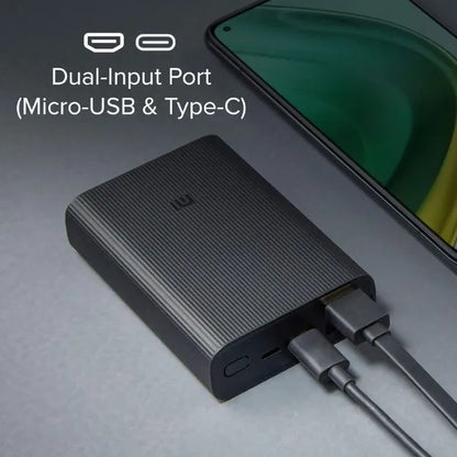 MI 10000mAh Lithium Ion, Lithium Polymer Power Bank Pocket Pro with 22.5 Watt Fast Charging