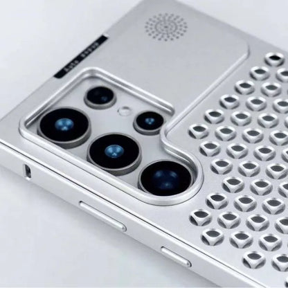 Metal Aromatherapy Cooling Phone Case - Samsung