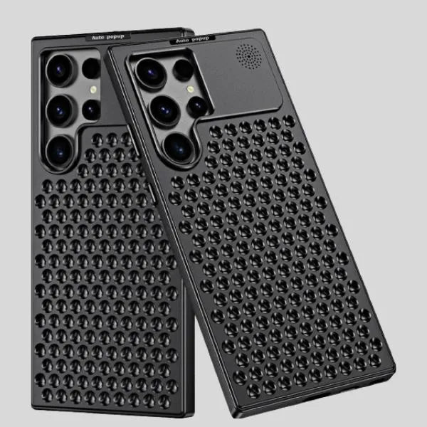 Metal Aromatherapy Cooling Phone Case - Samsung