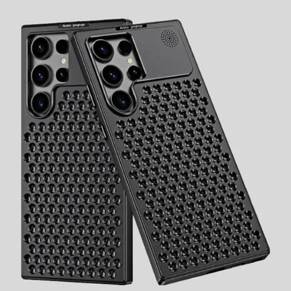 Metal Aromatherapy Cooling Phone Case - Samsung