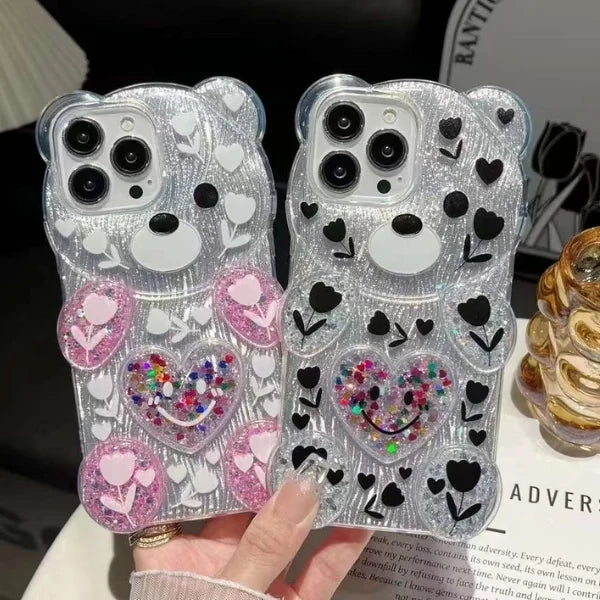 Cute Bear Shaped iPhone Cover
