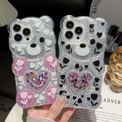 Cute Bear Shaped iPhone Cover