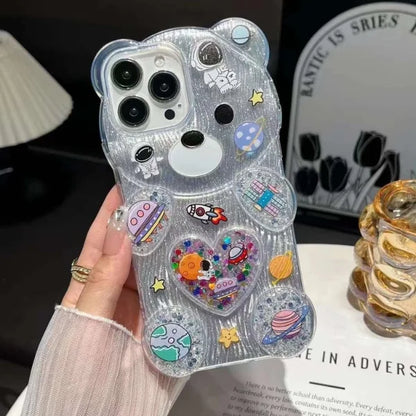 Cute Bear Shaped iPhone Cover