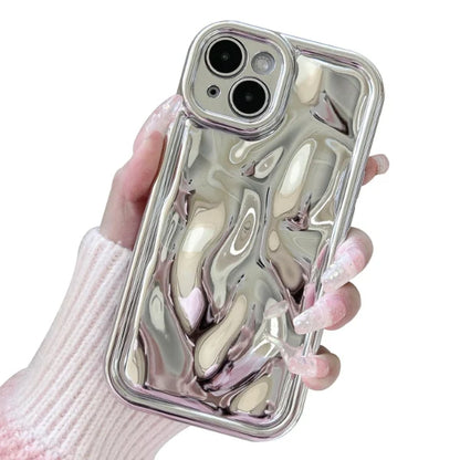 Cute 3D Water Ripple Shape Camera Lens Protection iPhone Cover