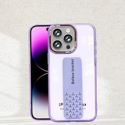 Transparent Magnetic Holder iPhone Cover