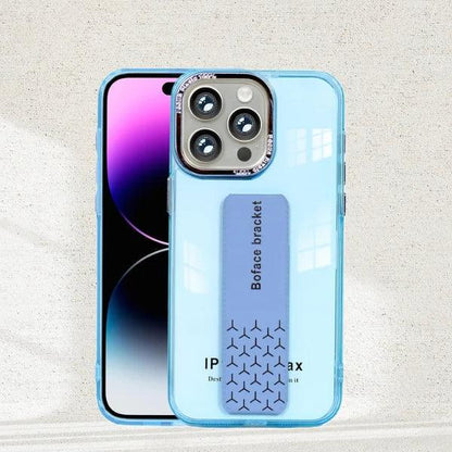 Transparent Magnetic Holder iPhone Cover