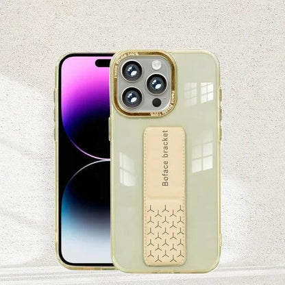 Transparent Magnetic Holder iPhone Cover
