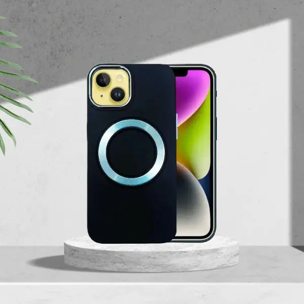 iPhone 14 with Wireless Charging Compatible and Built-in Camera Lens Protection