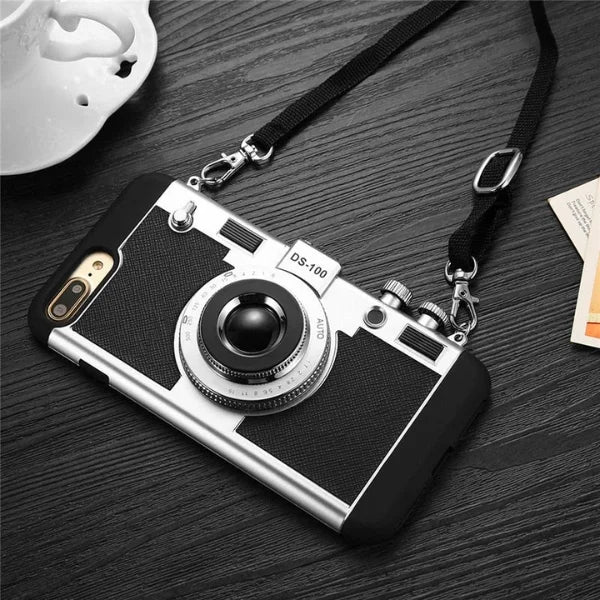 3D Metal Camera Style iPhone Case & Cover
