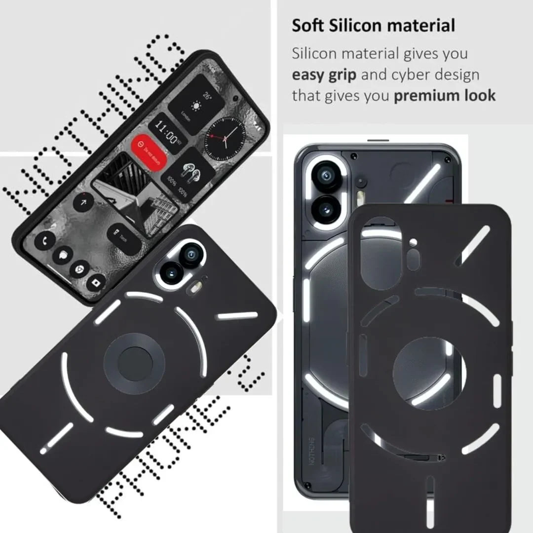 Back Cover Case Silicon Back Case Cover for Nothing Phone 2