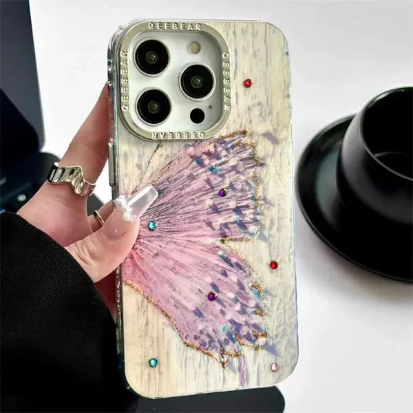 Colorful Butterflies Print Phone Case