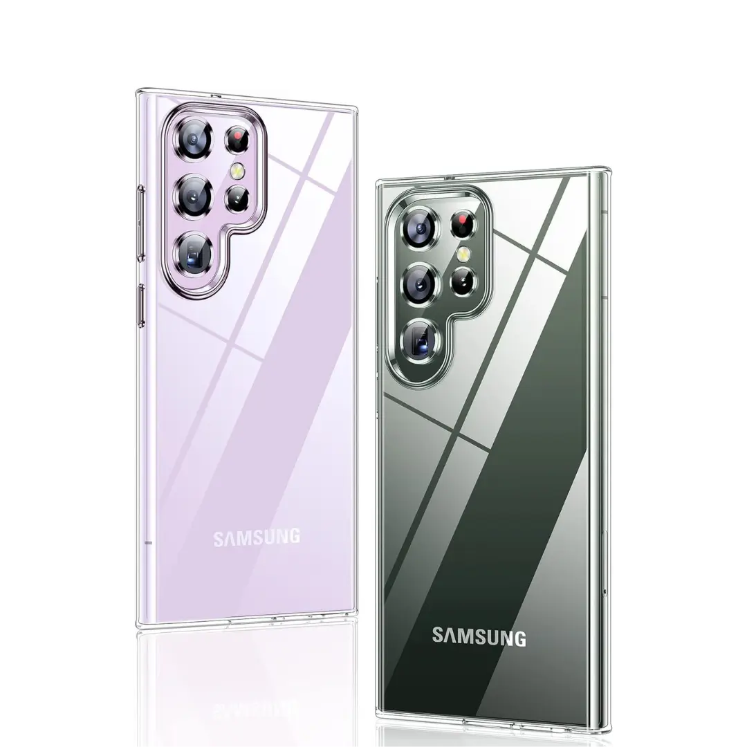 Clear Transparent Case For Samsung Galaxy S24 Plus S23 Ultra S24