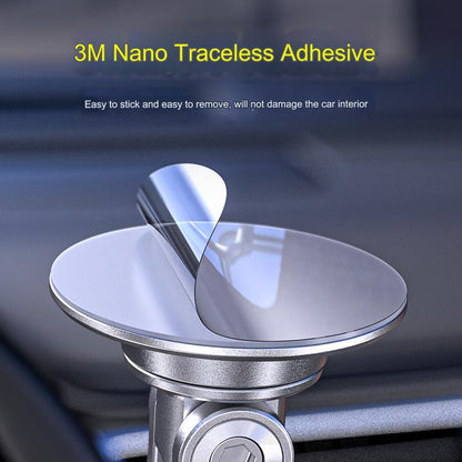 Car Mobile Phone Holder, Car-specific Universal Magnetic Folding Navigation Support Frame, Adhesive Fixed Anti-shake