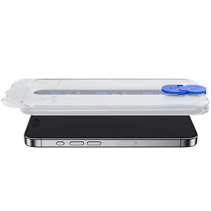 Blueo 3D Airbag Anti-broken Tempered Glass with Applicator for iPhone 15 Pro Max