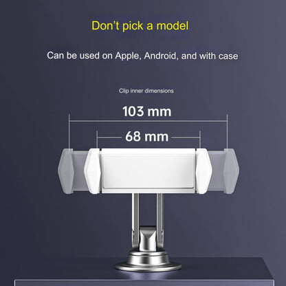 Car Mobile Phone Holder, Car-specific Universal Magnetic Folding Navigation Support Frame, Adhesive Fixed Anti-shake