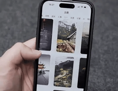 SMART MAGIC IPHONE COVER E INK TECHNOLOGY - NFC ENABLED
