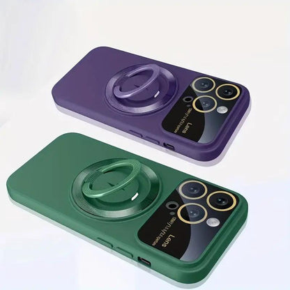 Silicone | Magnetic Holder Cover | iPhone Case