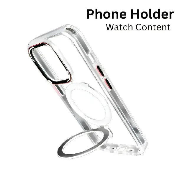 Multi-Function with Wireless Charging & Kickstand Ring Case