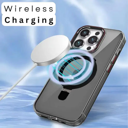 Multi-Function with Wireless Charging & Kickstand Ring Case