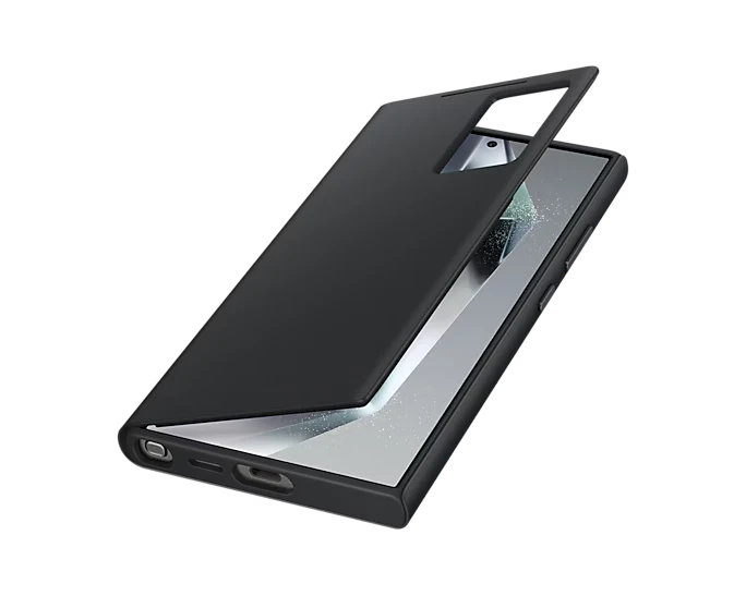 Galaxy S24 Ultra Smart View Wallet Case For Samsung Phone.