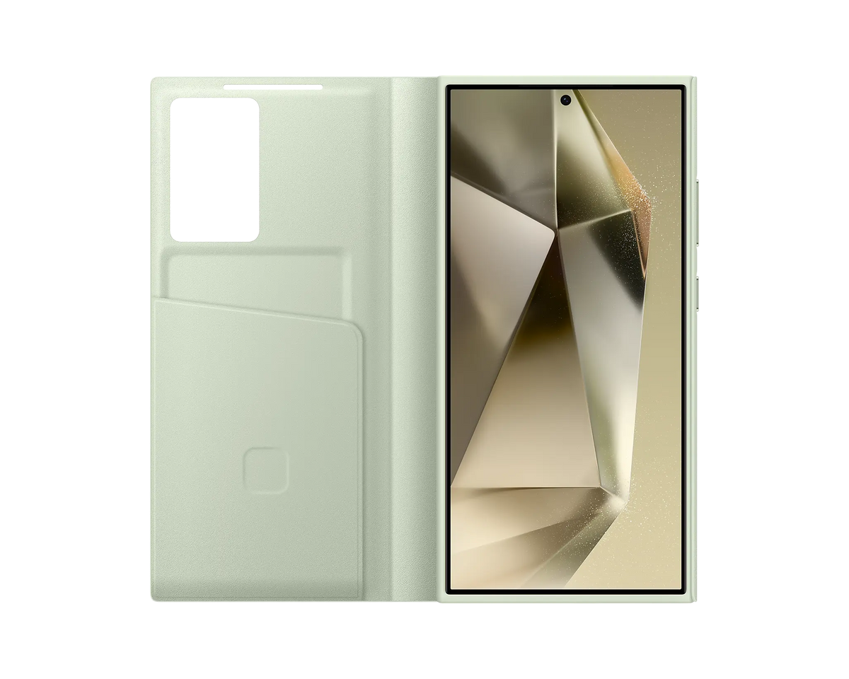 Galaxy S24 Ultra Smart View Wallet Case For Samsung Phone.
