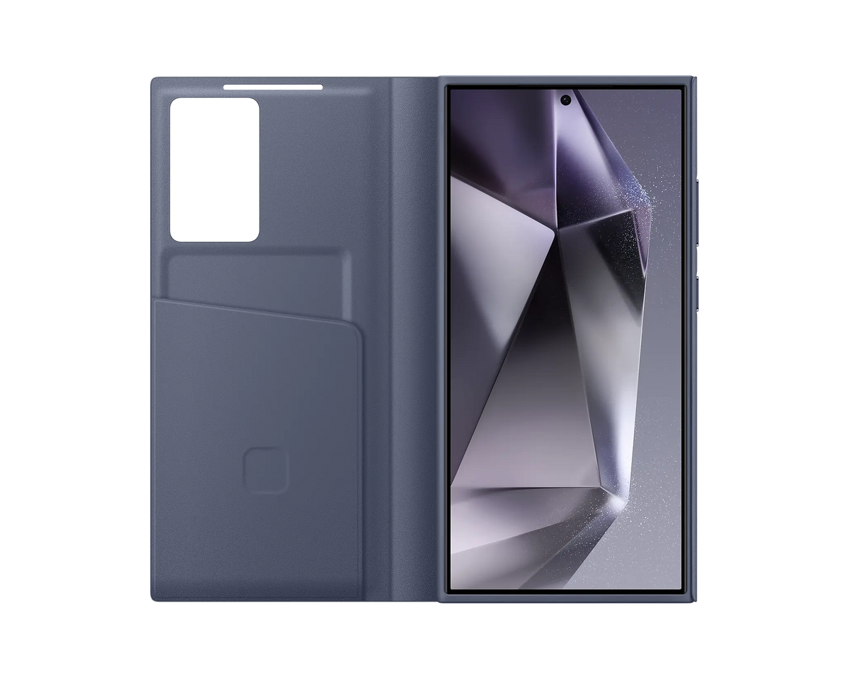 Galaxy S24 Ultra Smart View Wallet Case For Samsung Phone.