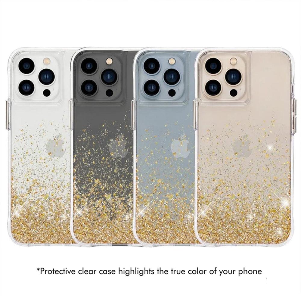 Twinkle Ombre - Case for iPhone (Gold)