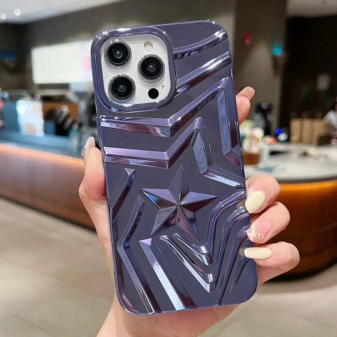 3D & 6D Star Flower Cover | iPhone