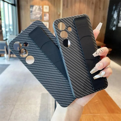 New Samsung Galaxy Shaded Black Hand Strap Case For Your Samsung Phone.